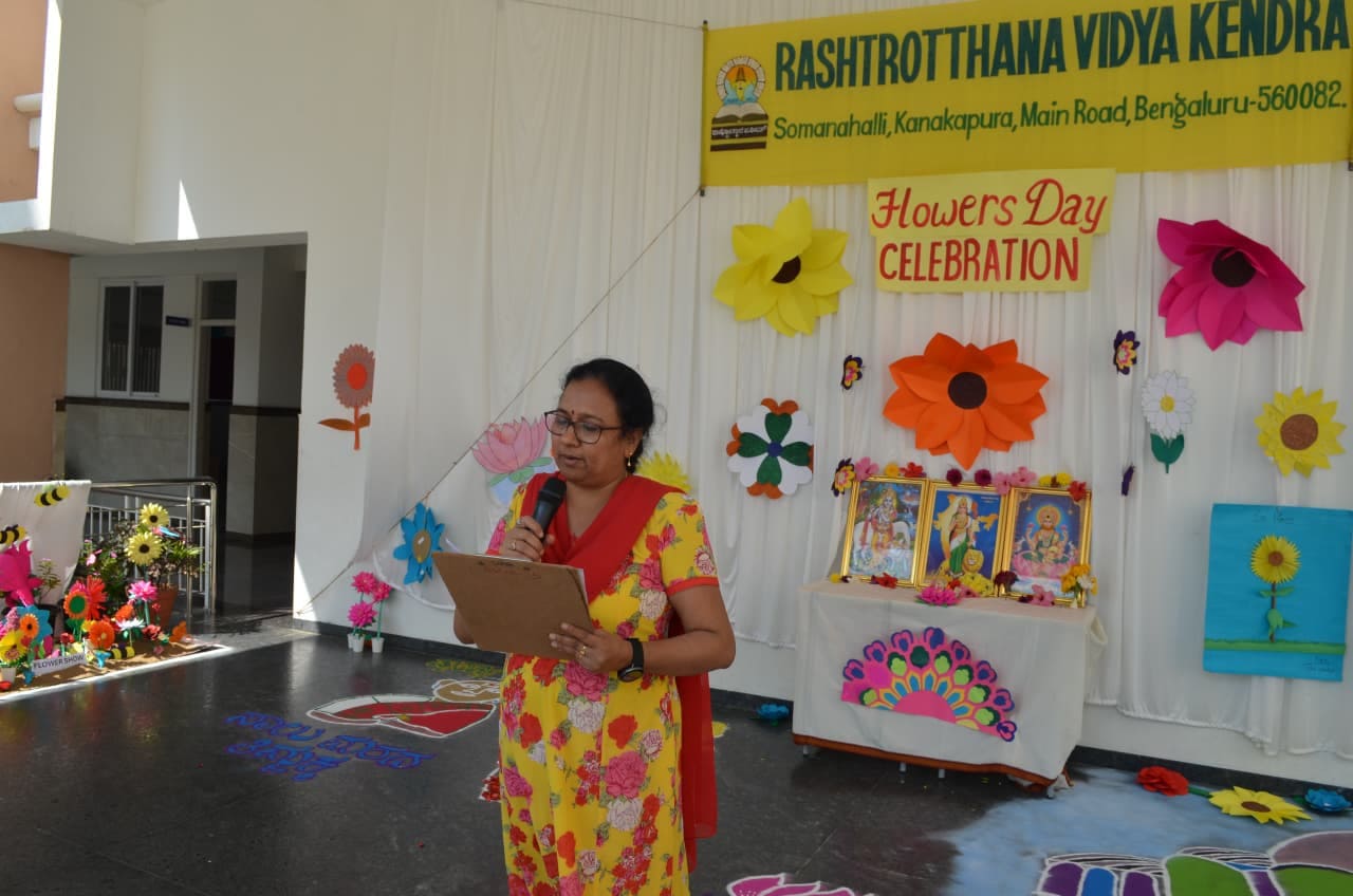 Floral Fervour Flower Day Celebration at RVK - Somanahalli (11)