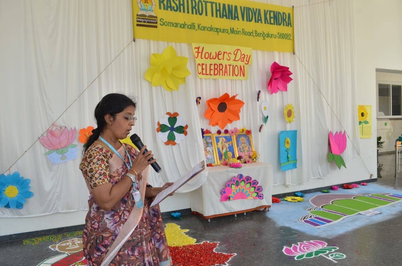 Floral Fervour Flower Day Celebration at RVK - Somanahalli (5)