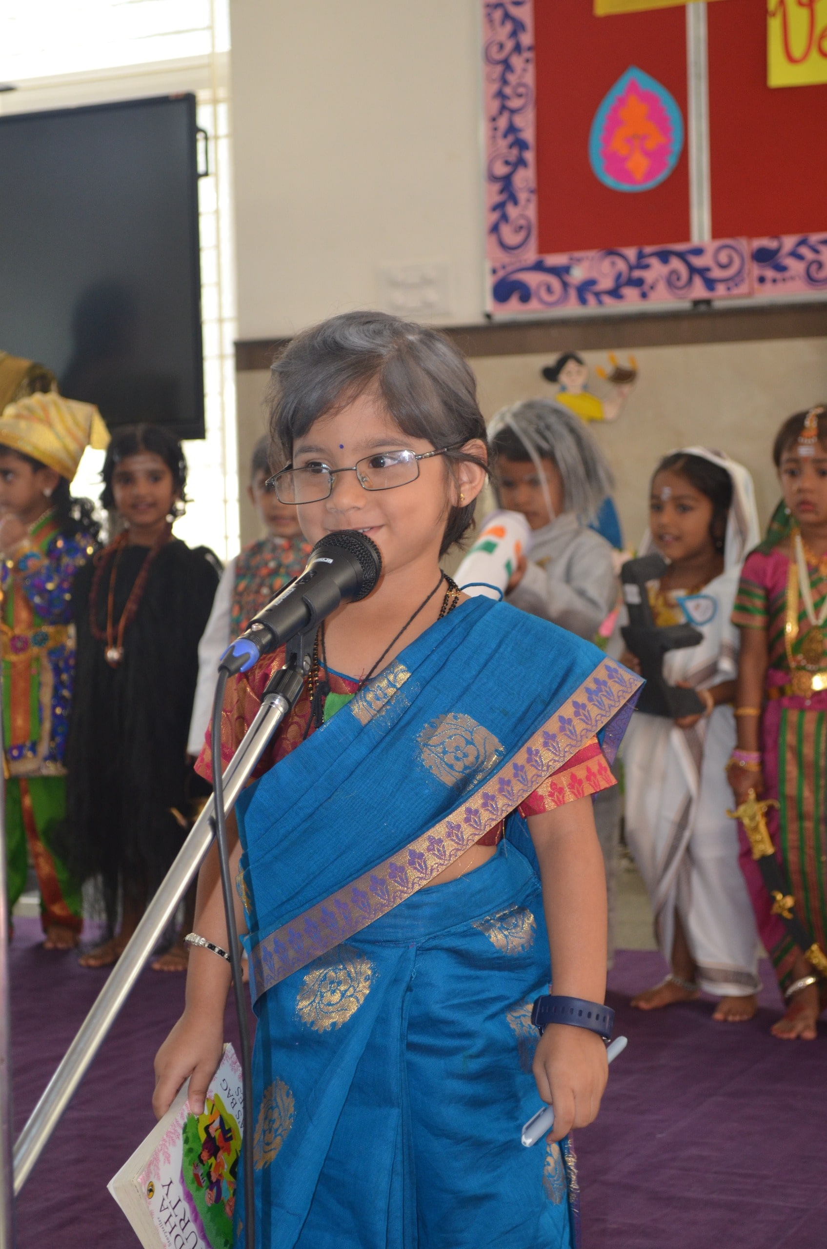 Gokulam Student’s ‘Veshabhushana Spardhe’ in RVK - Somanahalli (14)-min