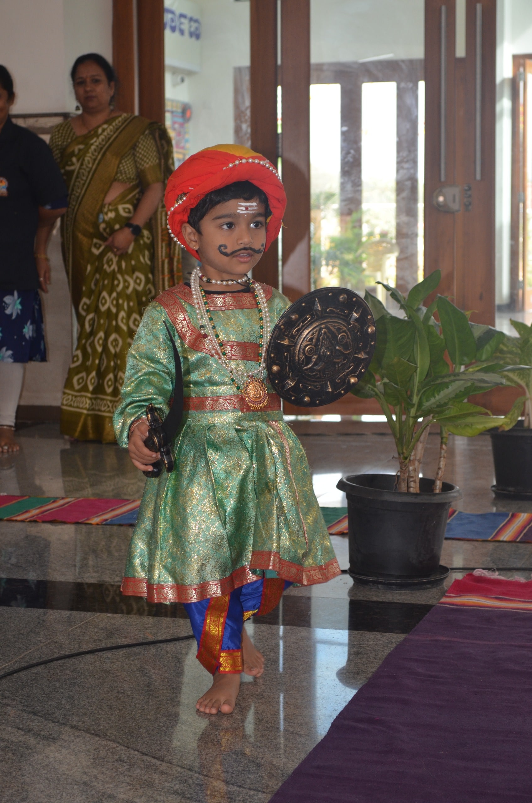 Gokulam Student’s ‘Veshabhushana Spardhe’ in RVK - Somanahalli (2)-min