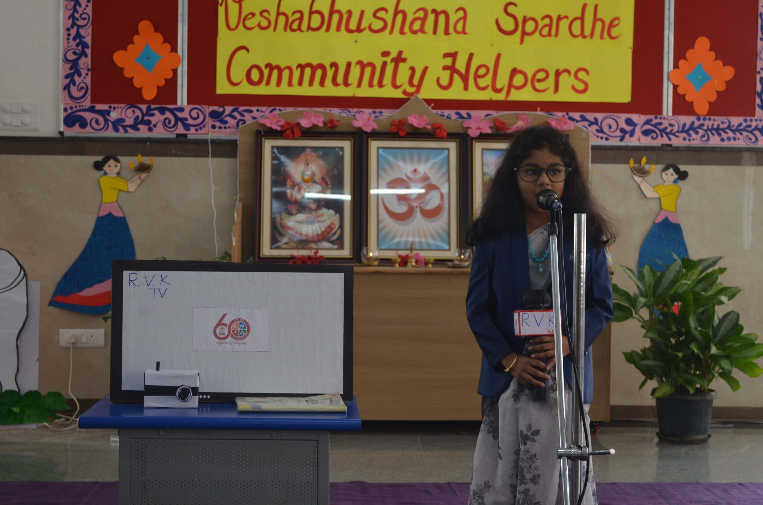 Gokulam Student’s ‘Veshabhushana Spardhe’ in RVK - Somanahalli (7)-min