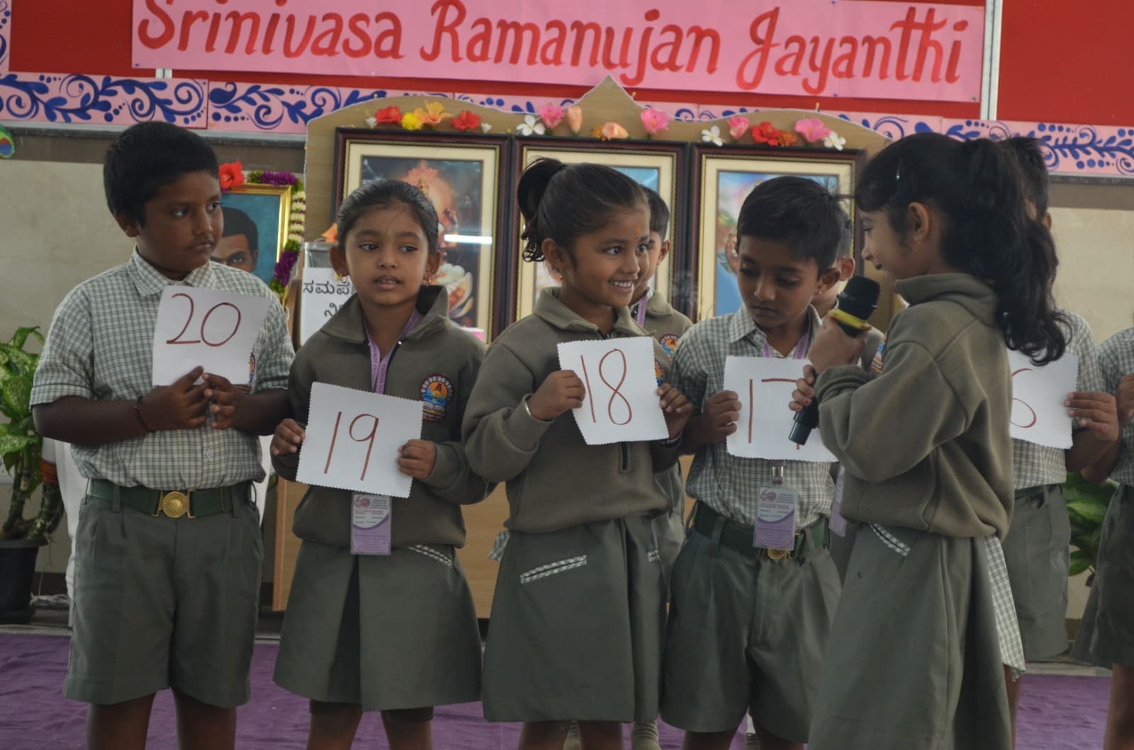 Srinivasa Ramanujan Jayanti and Ganitha Week in RVK - Somanahalli (12)