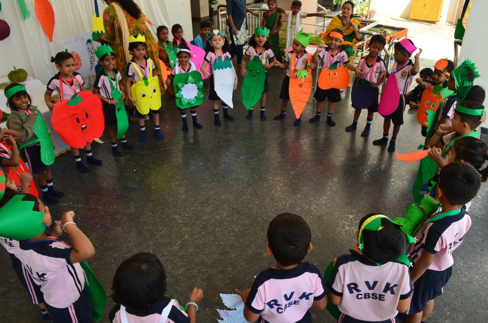 RVK – Somanahalli Celebrates 'Vegetable Day' with Fun and Learning (33)
