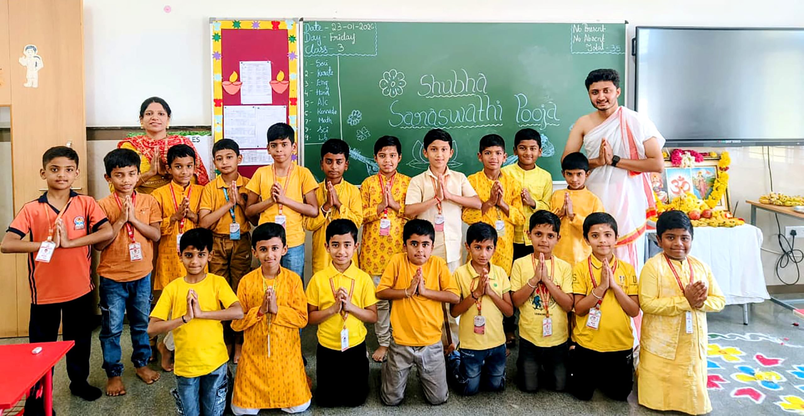 Vasant Panchami & Subhash Chandra Bose Jayanti Celebration in RVK - Somanahalli (1) (1)