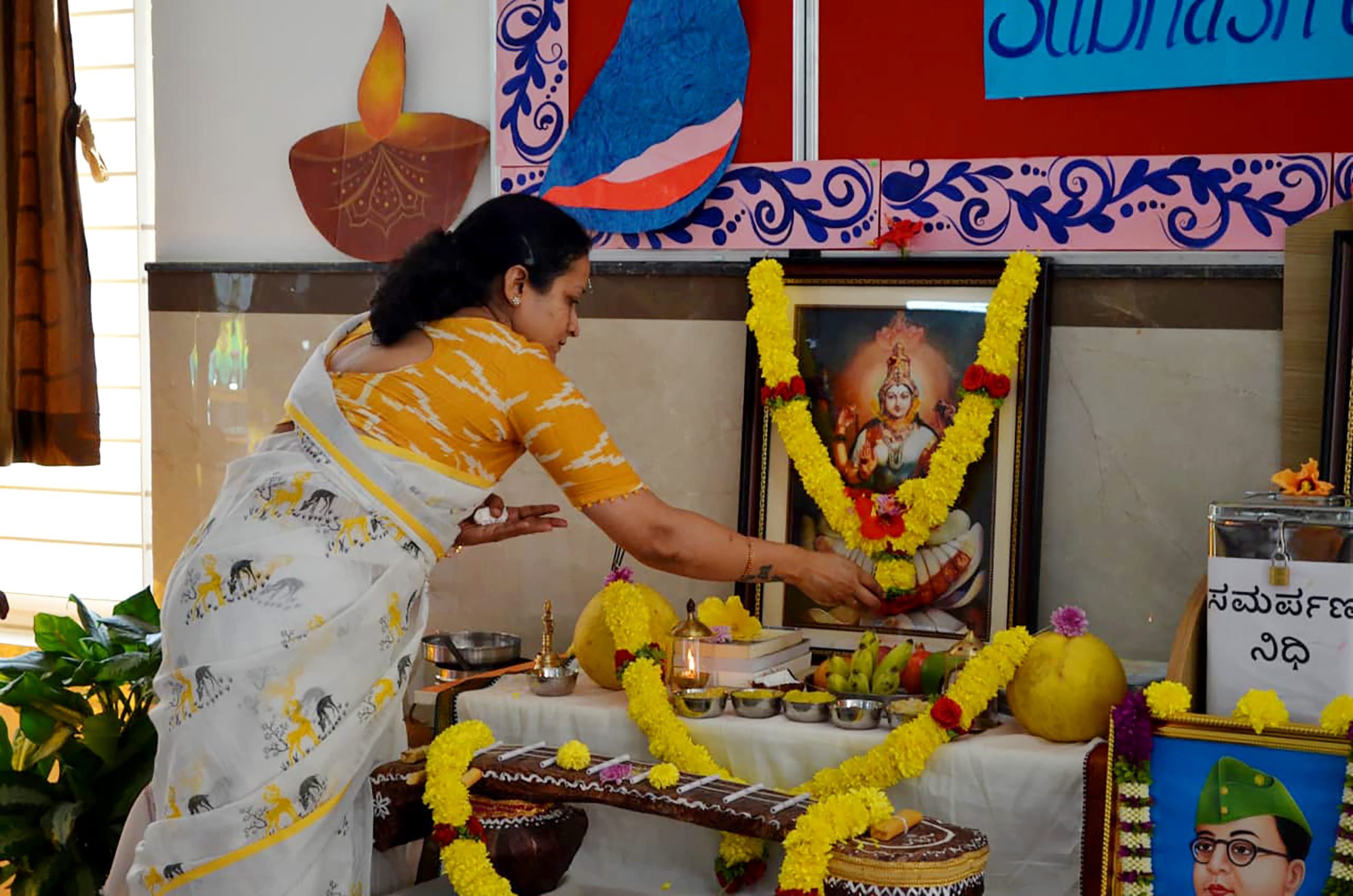 Vasant Panchami & Subhash Chandra Bose Jayanti Celebration in RVK - Somanahalli (2) (1)