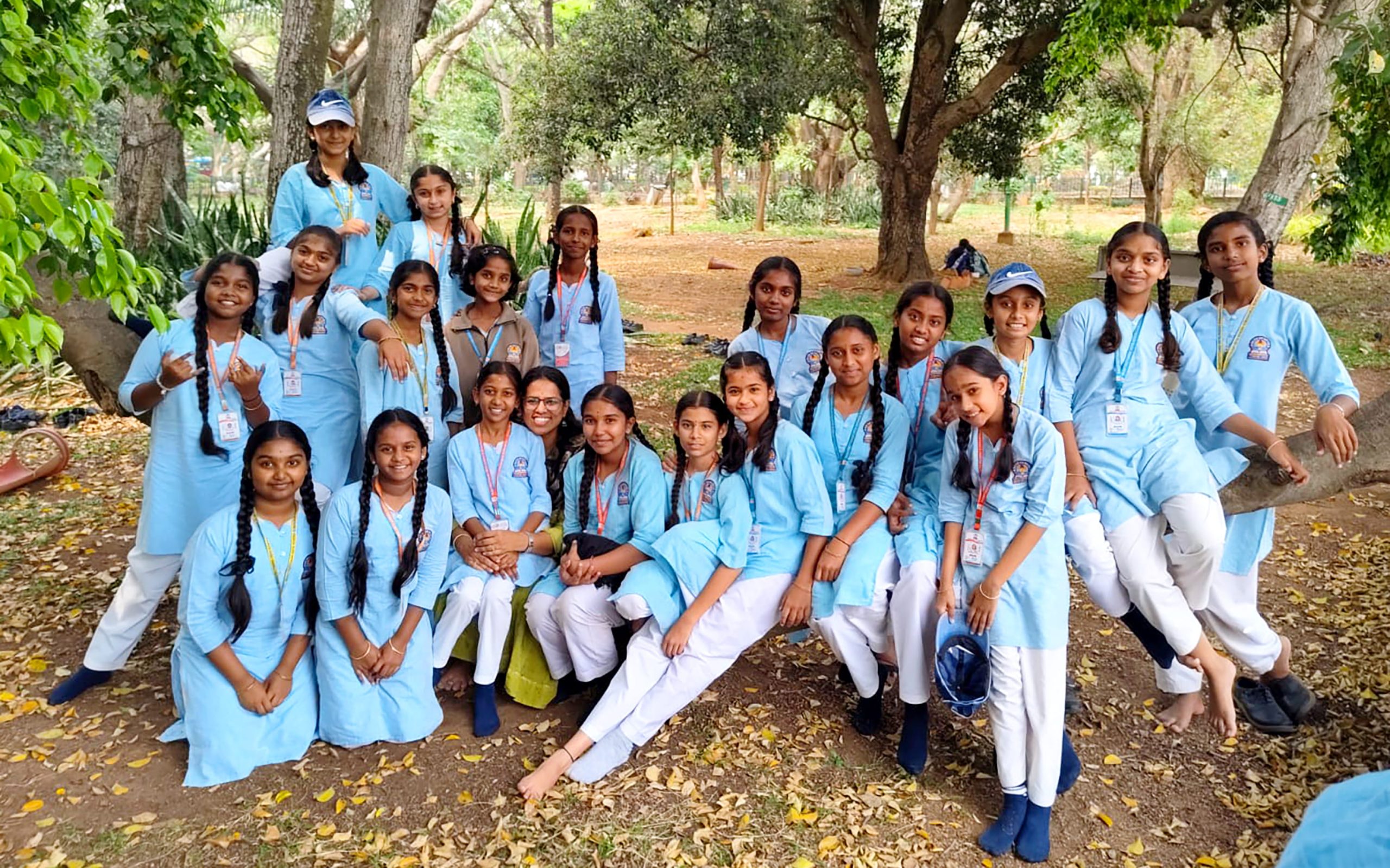 RVK – Somanahalli Students Visit Bengaluru Science Gallery and Cubbon Park (16)