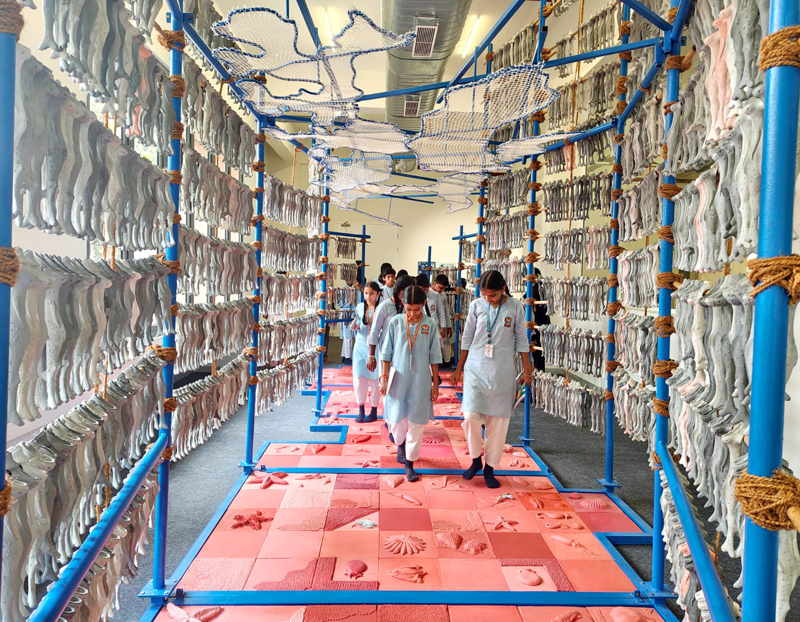 RVK – Somanahalli Students Visit Bengaluru Science Gallery and Cubbon Park (18)