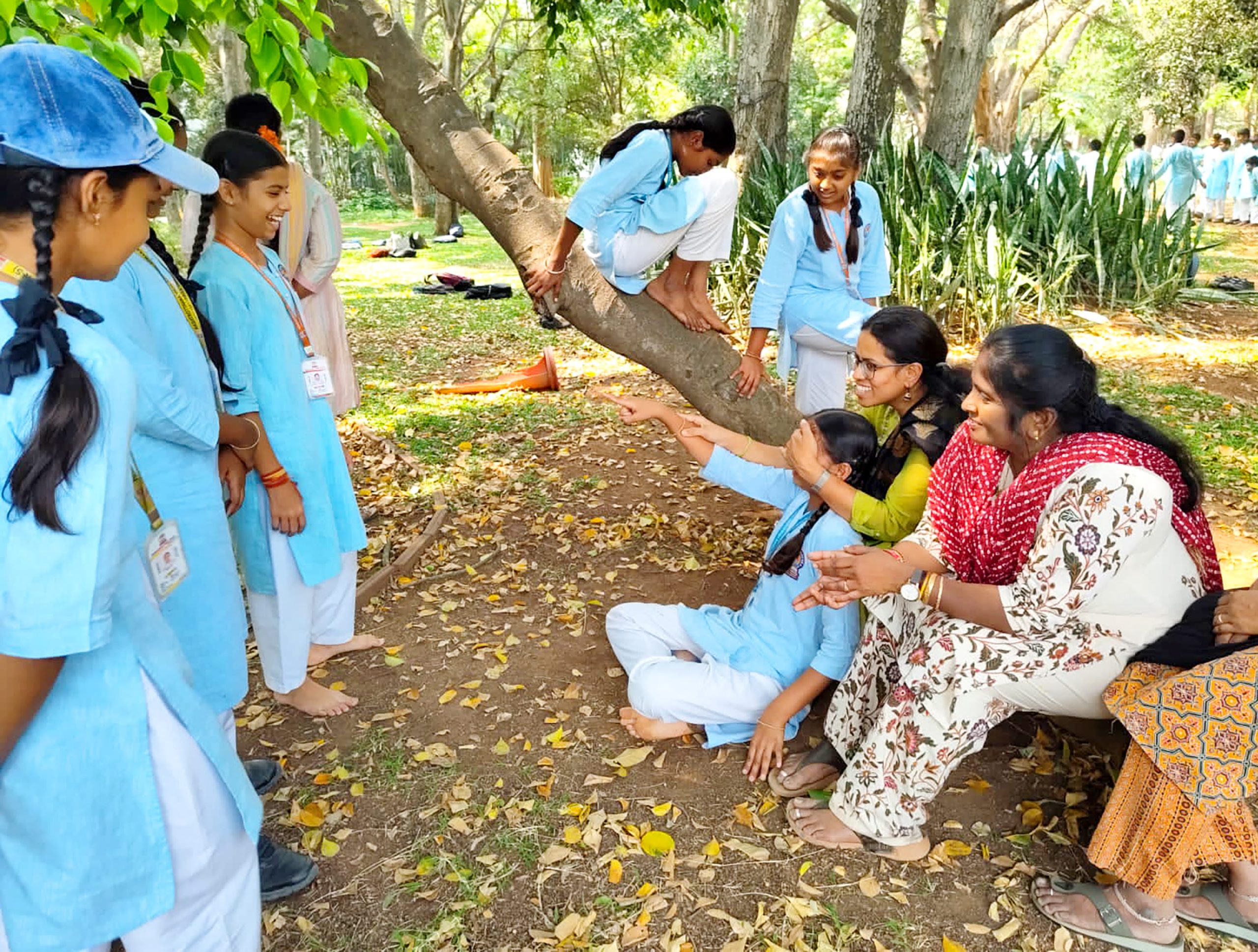 RVK – Somanahalli Students Visit Bengaluru Science Gallery and Cubbon Park (5)