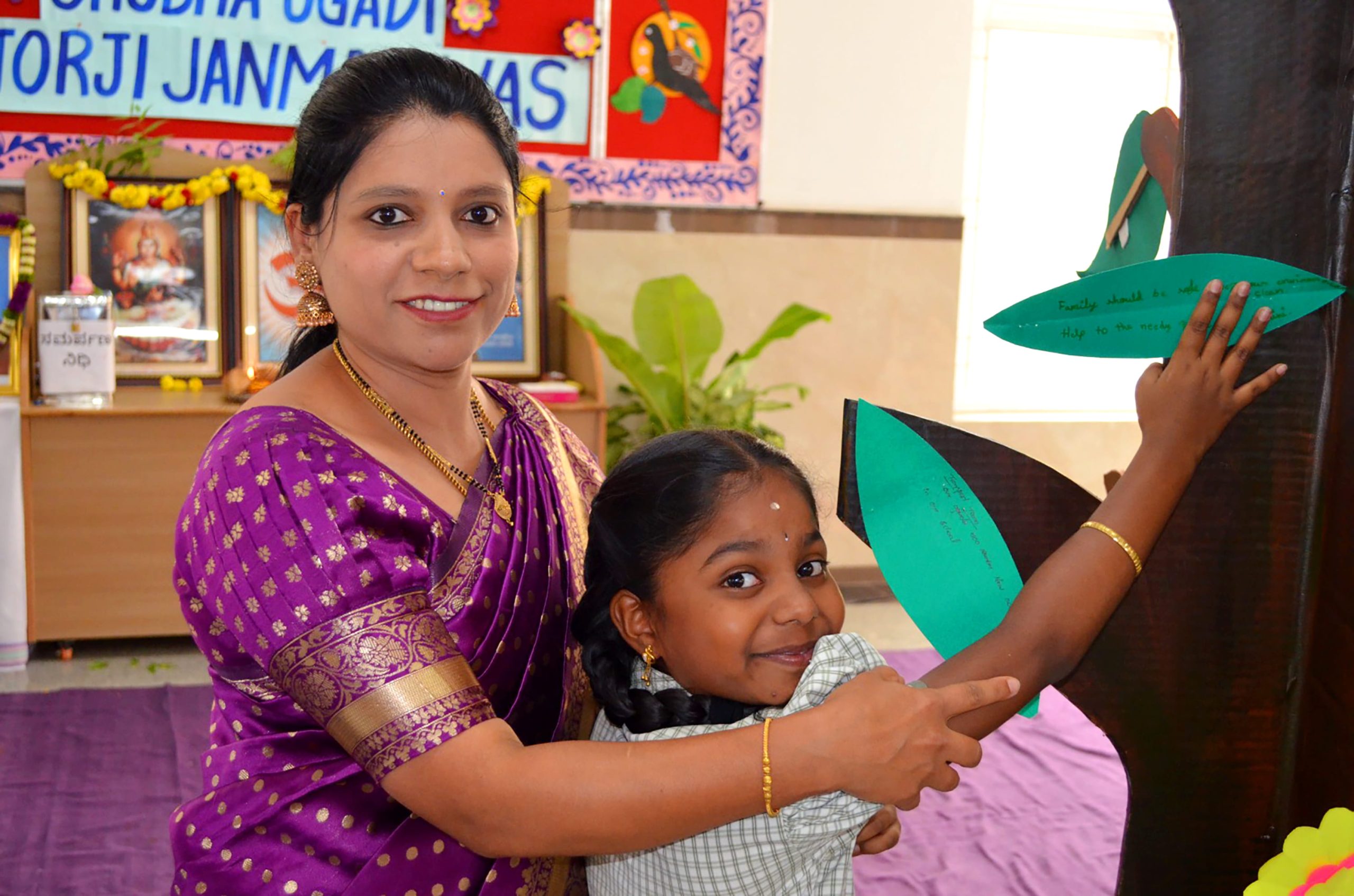 Yugadi and Dr Keshav Baliram Hedgewar's Jayanti Celebration in RVK - Somanahalli at 7.00.52 AM