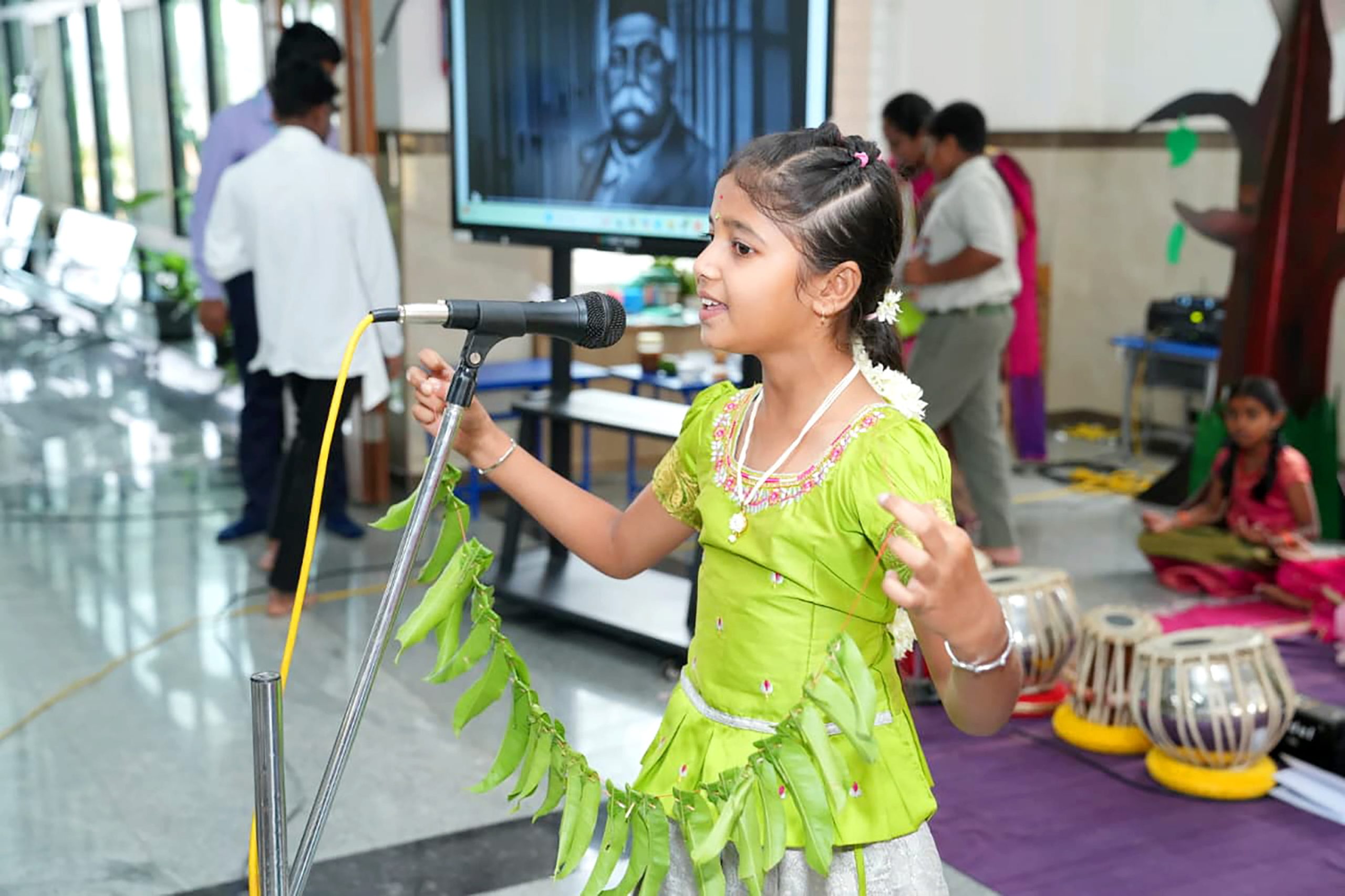 Yugadi and Dr Keshav Baliram Hedgewar's Jayanti Celebration in RVK - Somanahalli at 7.00.56 AM
