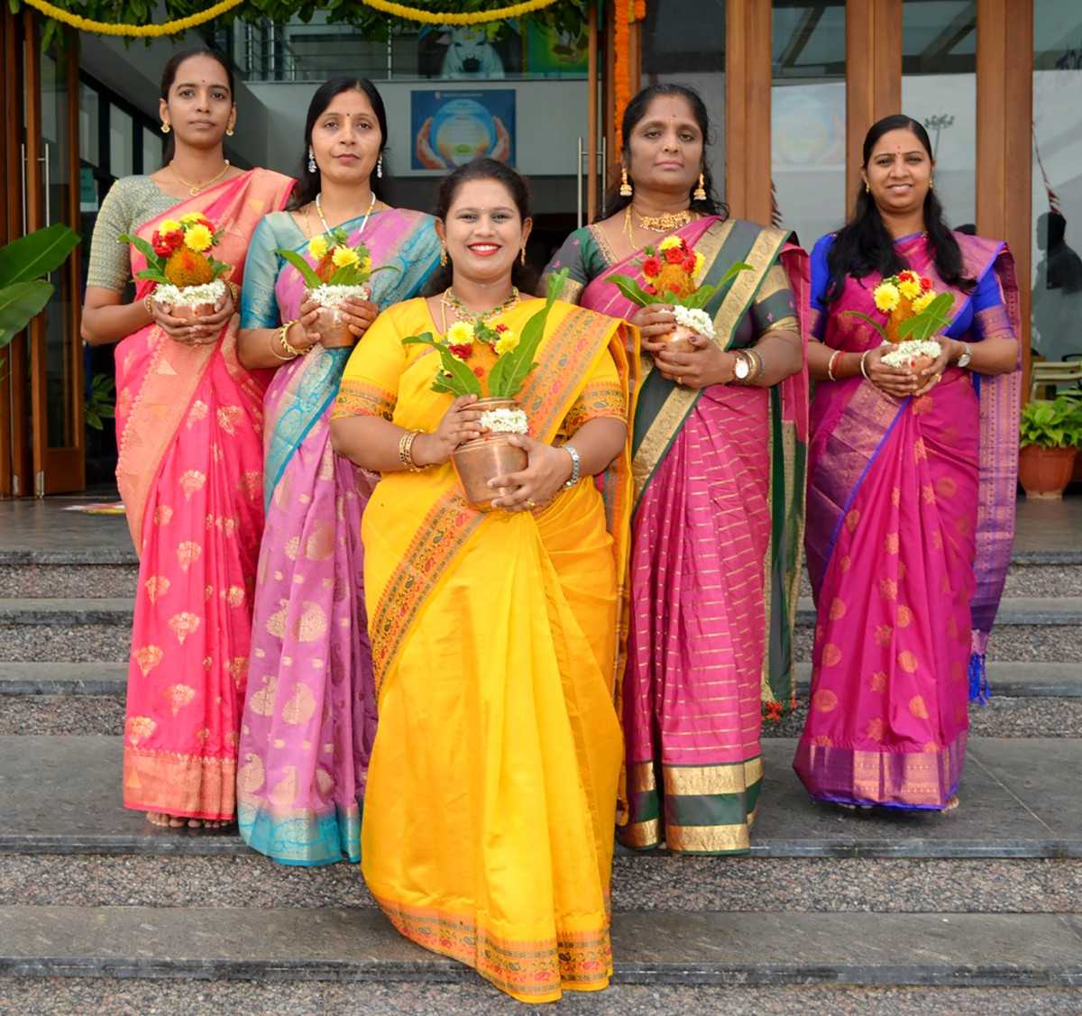 RVK – Somanahalli Observes Aksharabhyas and Vidyarambha program (1)