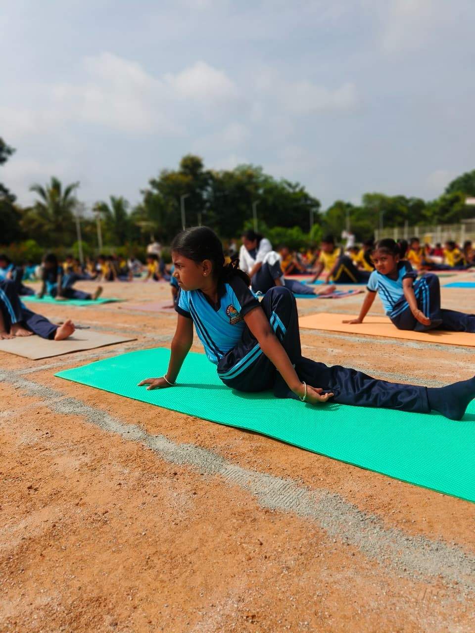 12th International Yoga Day Celebration in RVK - Somanahalli (2)