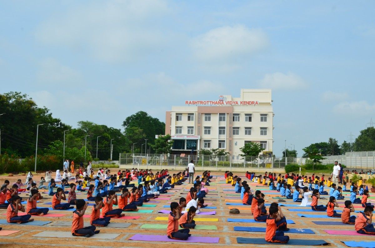12th International Yoga Day Celebration in RVK - Somanahalli (20)