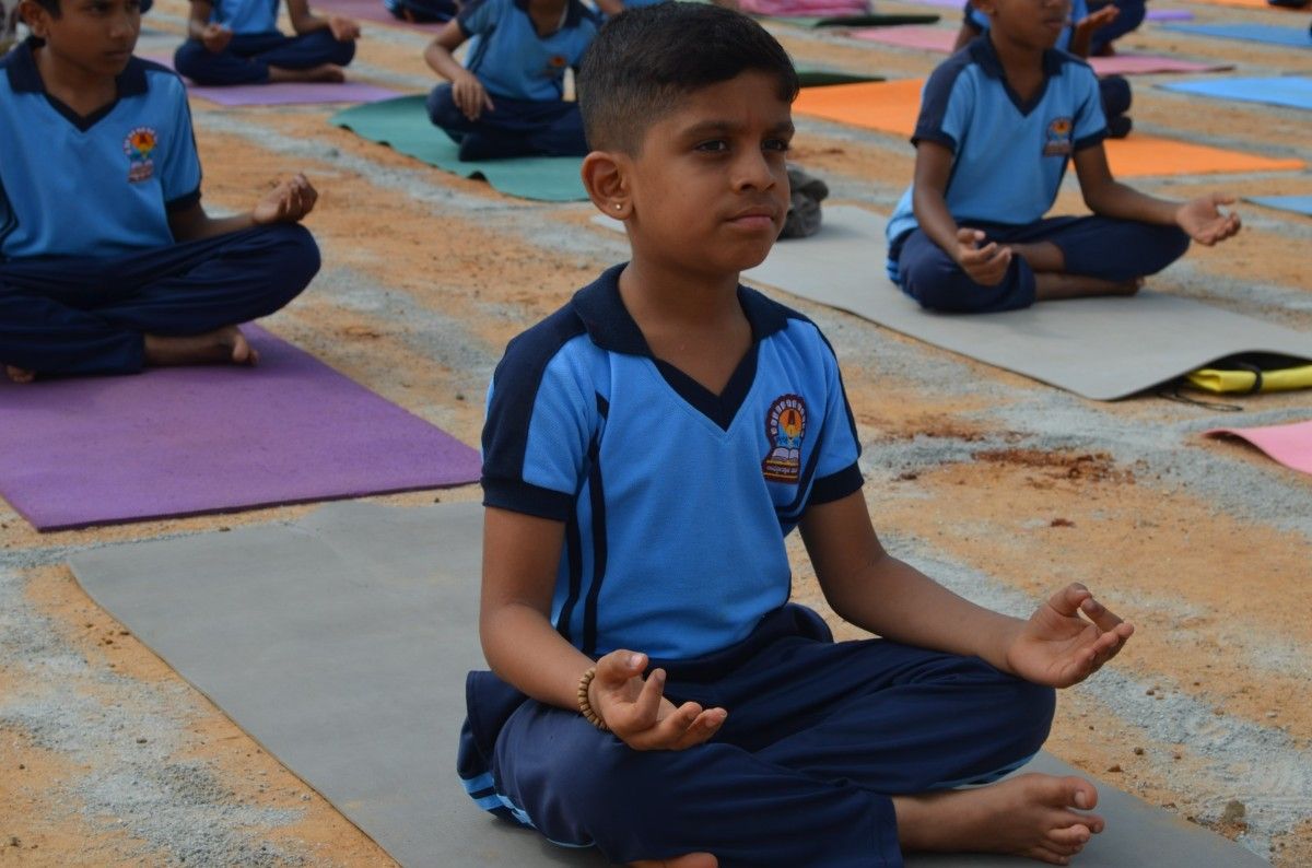 12th International Yoga Day Celebration in RVK - Somanahalli (23)