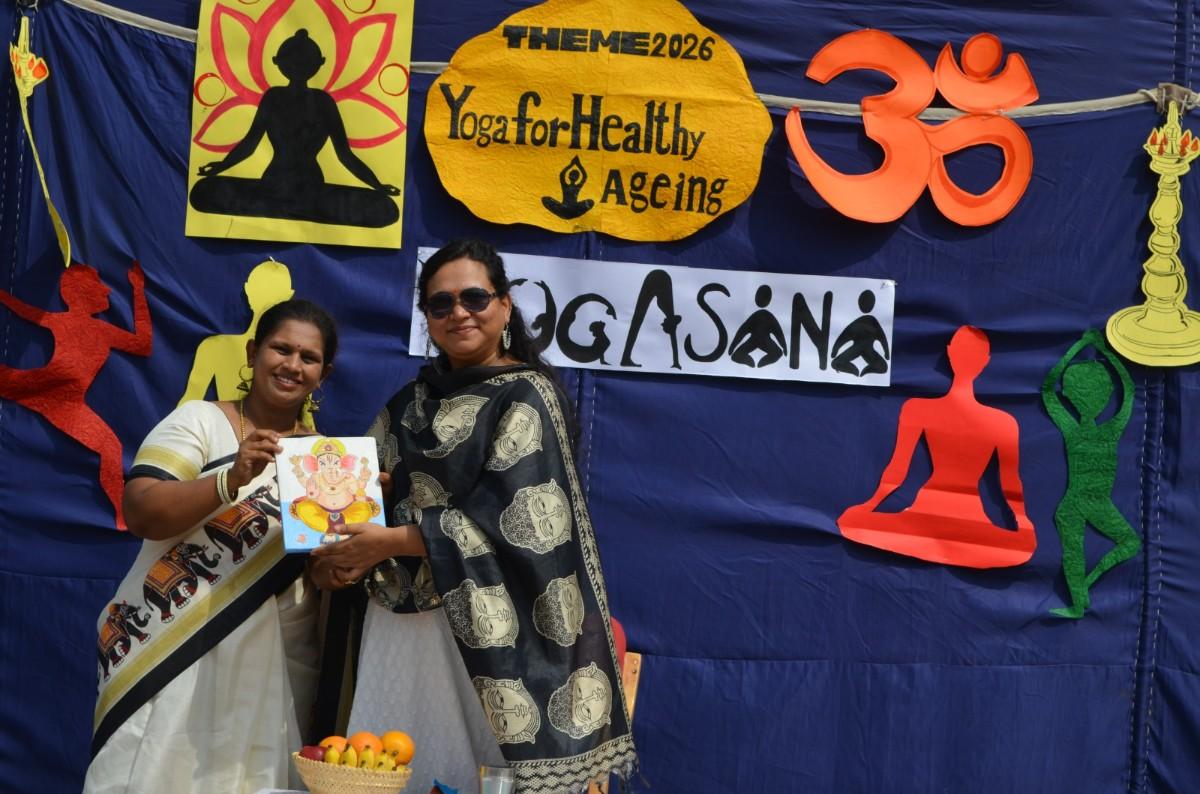 12th International Yoga Day Celebration in RVK - Somanahalli (24)