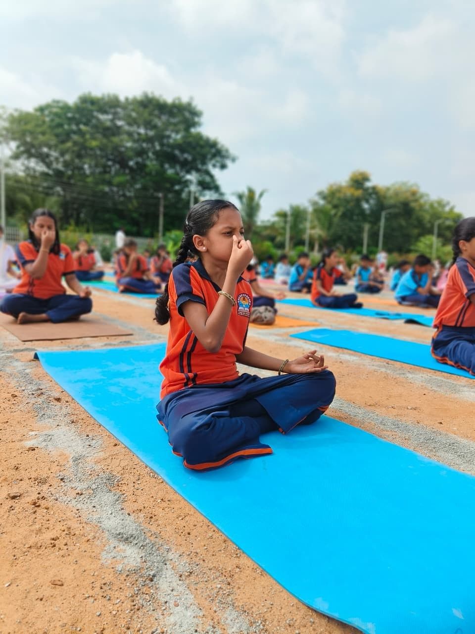 12th International Yoga Day Celebration in RVK - Somanahalli (25)