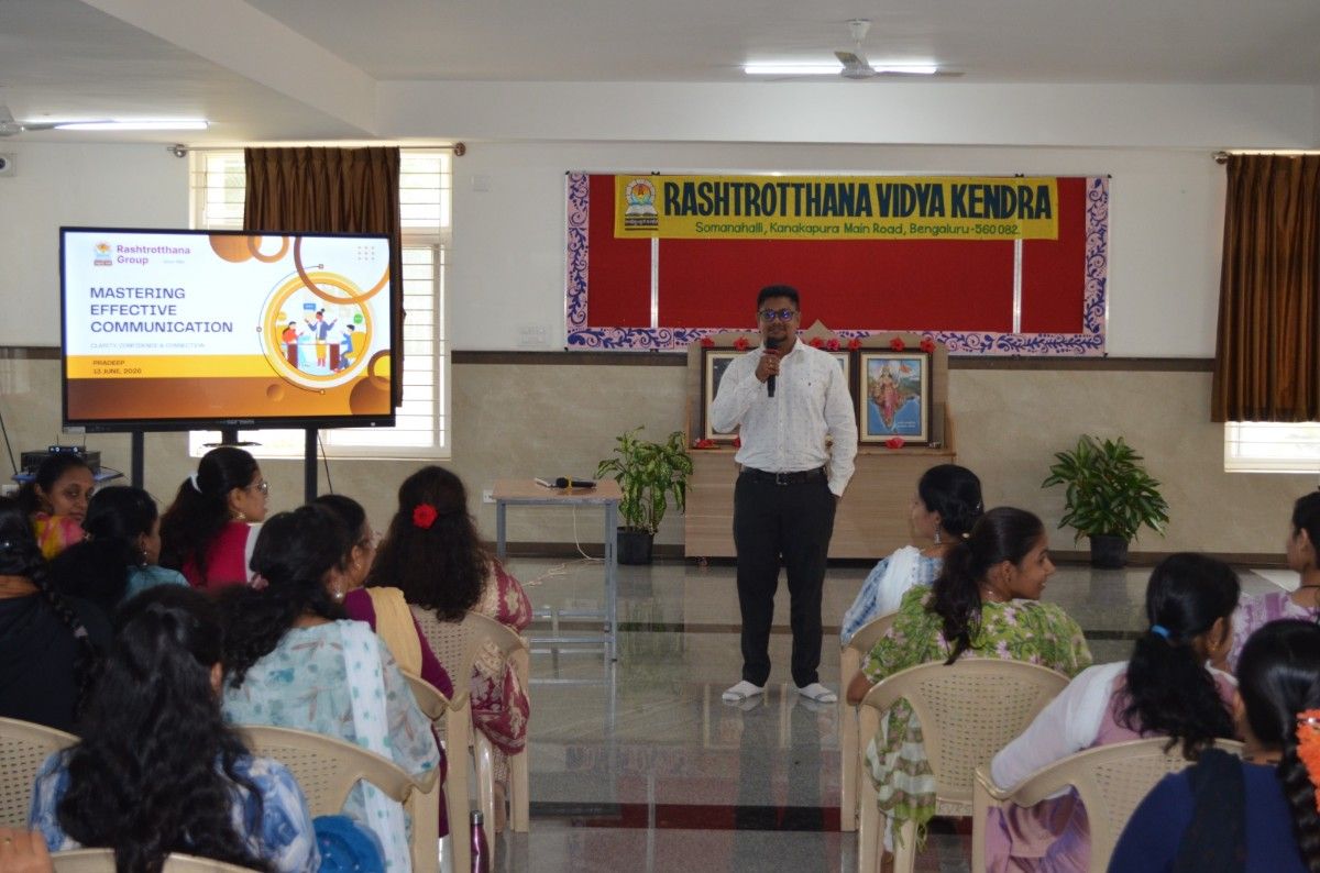 Effective Communication Skills Workshop at RVK - Somanahalli (1)