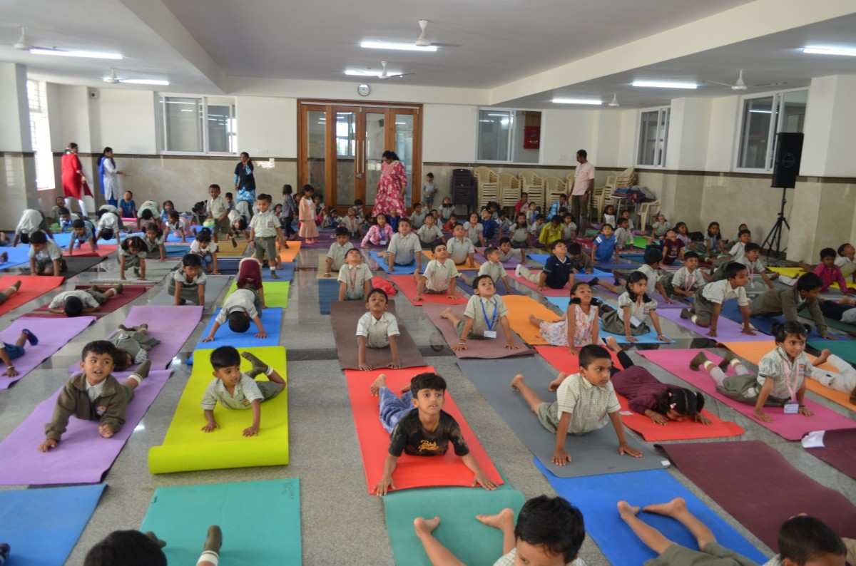 RVK – Somanahalli (Foundation Level) Celebrated International Yoga Day (5)