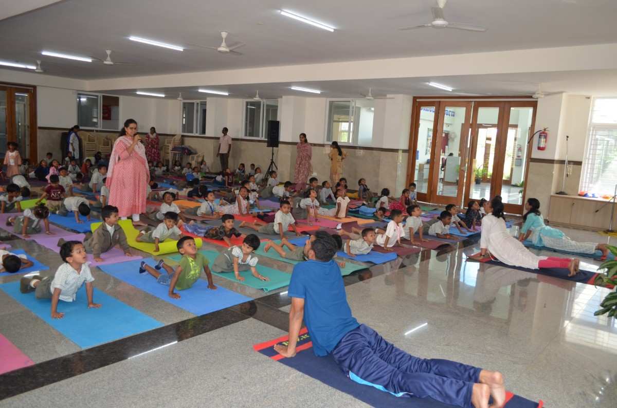 RVK – Somanahalli (Foundation Level) Celebrated International Yoga Day (6)