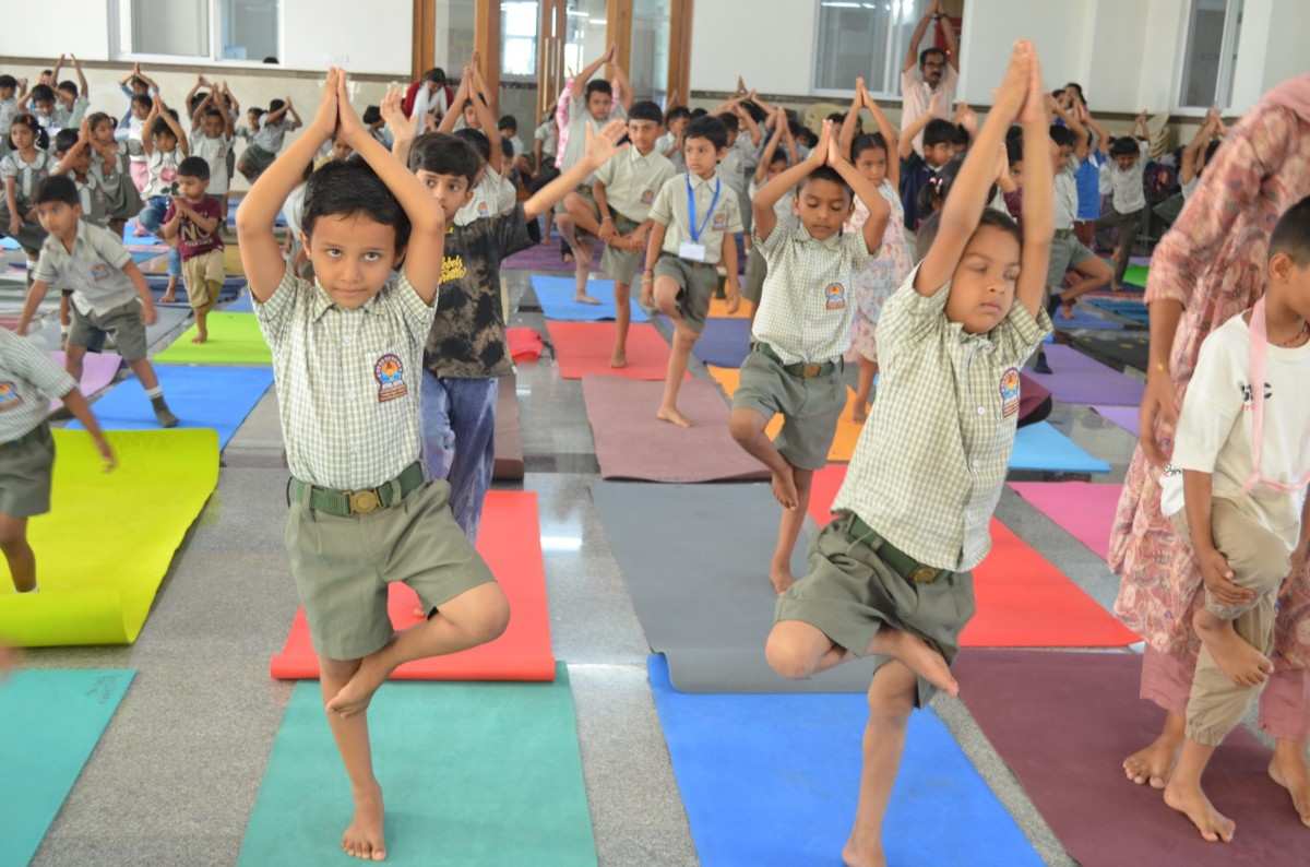 RVK – Somanahalli (Foundation Level) Celebrated International Yoga Day (9)