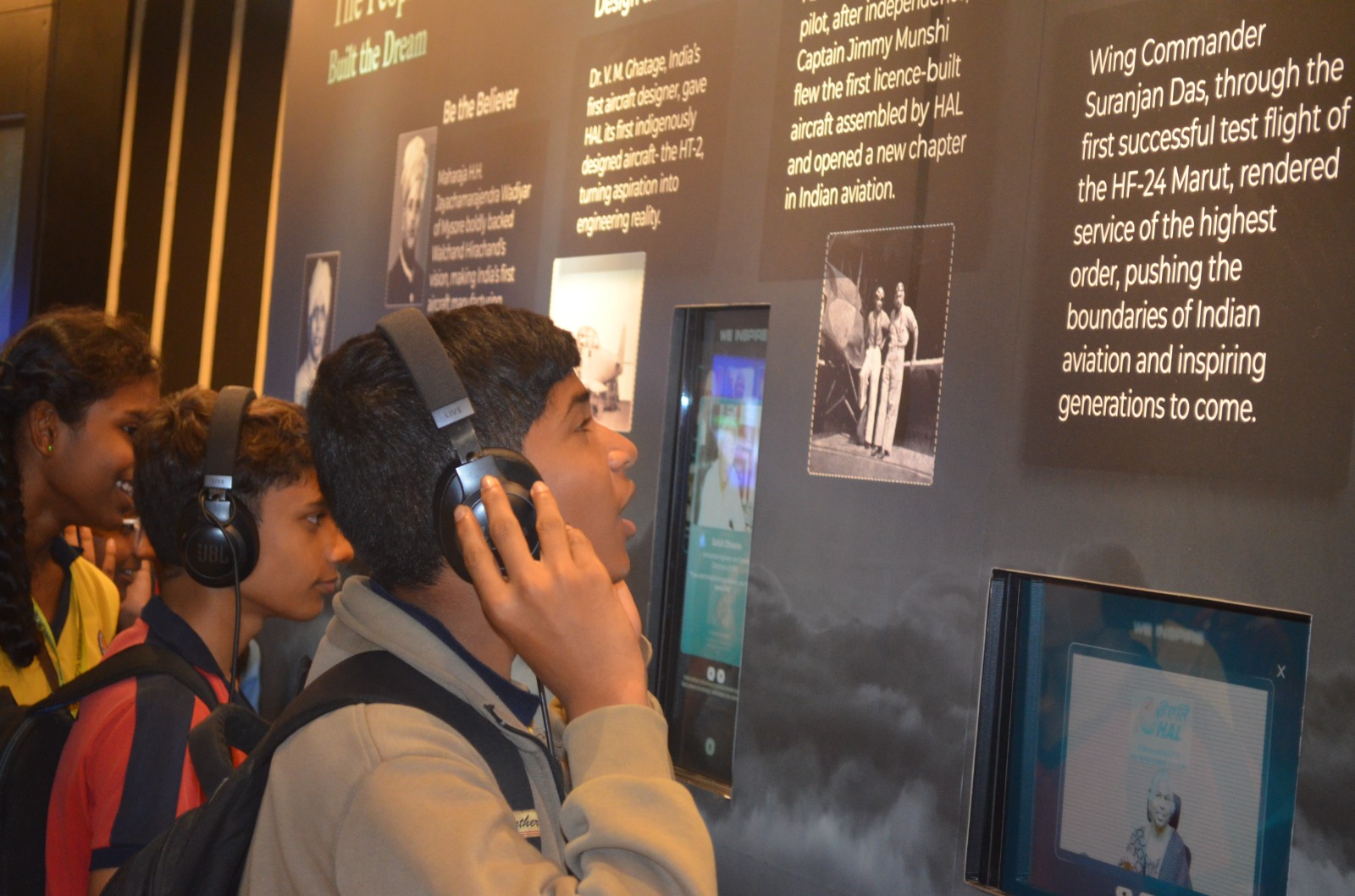 Bengaluru, Aug. 25 An educational tour was organised for the students of class 8 of Rashtrotthana Vidya Kendra - Somanahalli to Hindustan Aeronautics Limited (H ( (13)