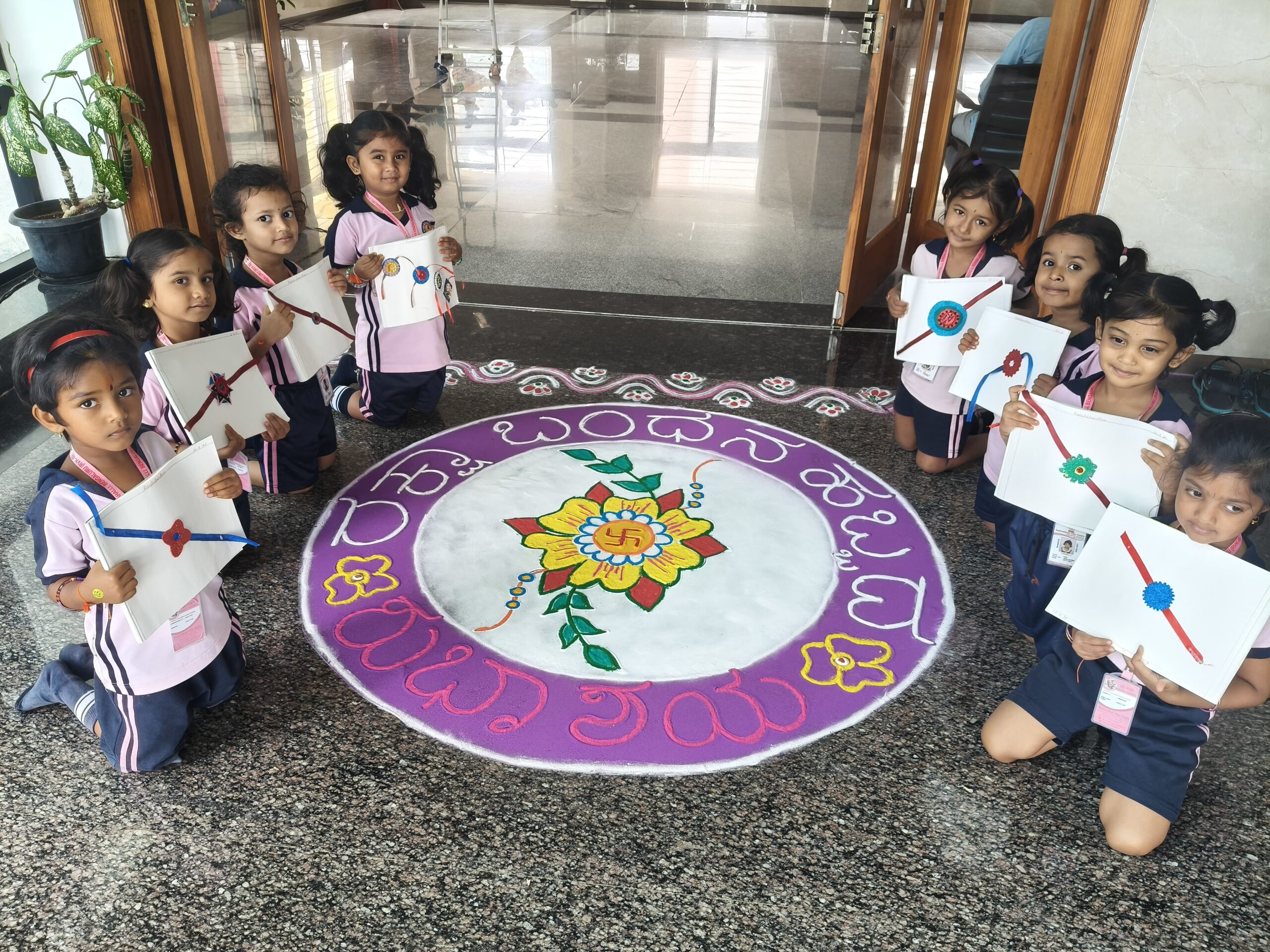 Rakshabandhan Celebrated at RVK - Somanahalli (15)