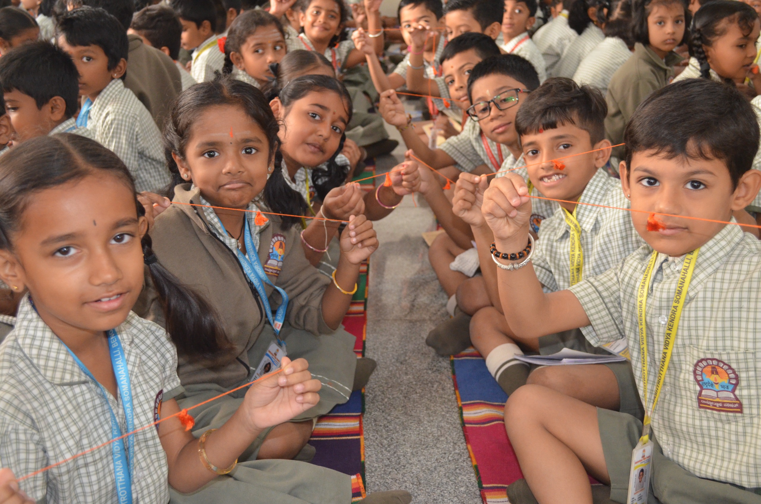 Rakshabandhan Celebrated at RVK - Somanahalli (2)