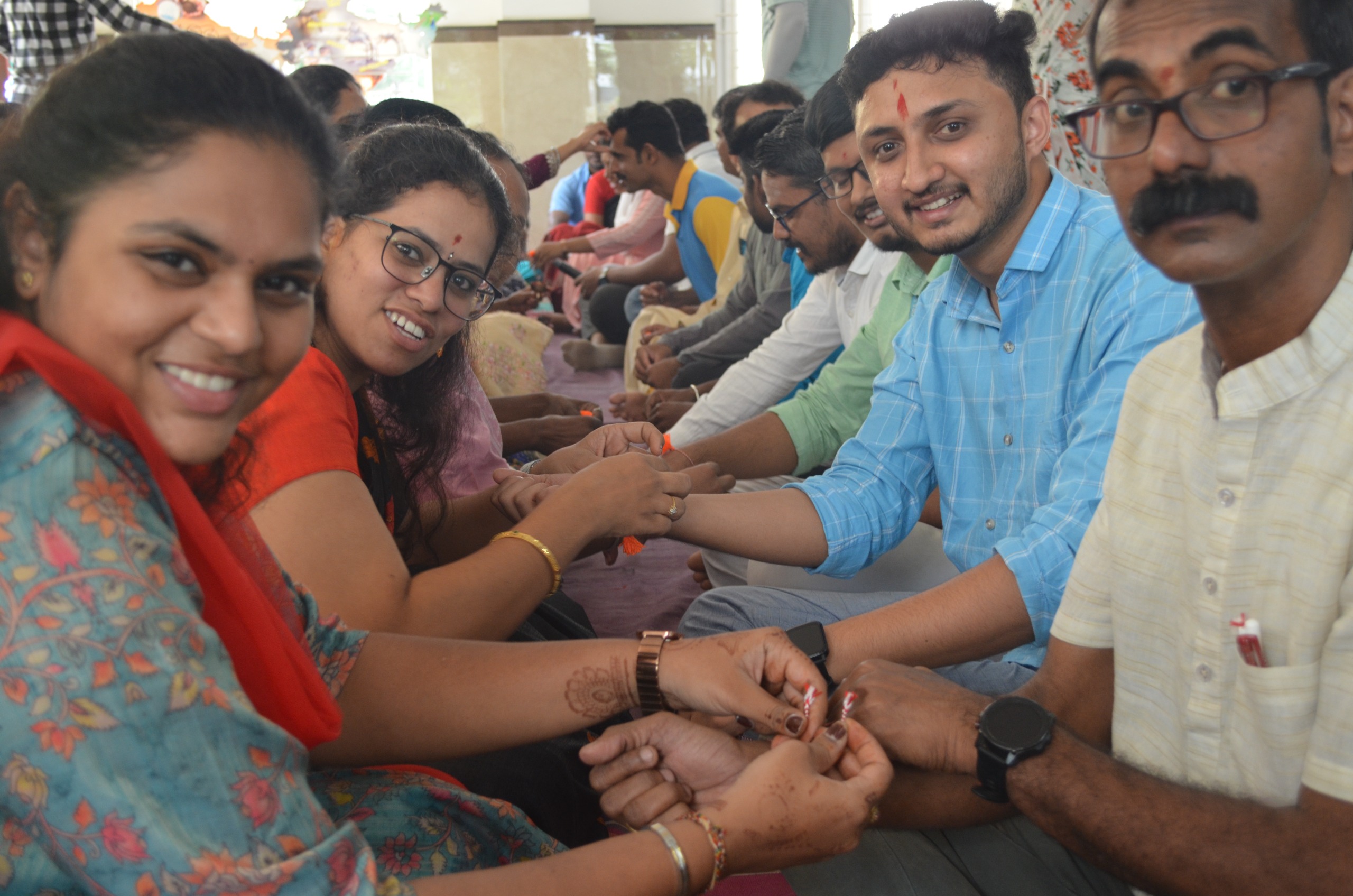 Rakshabandhan Celebrated at RVK - Somanahalli (4)