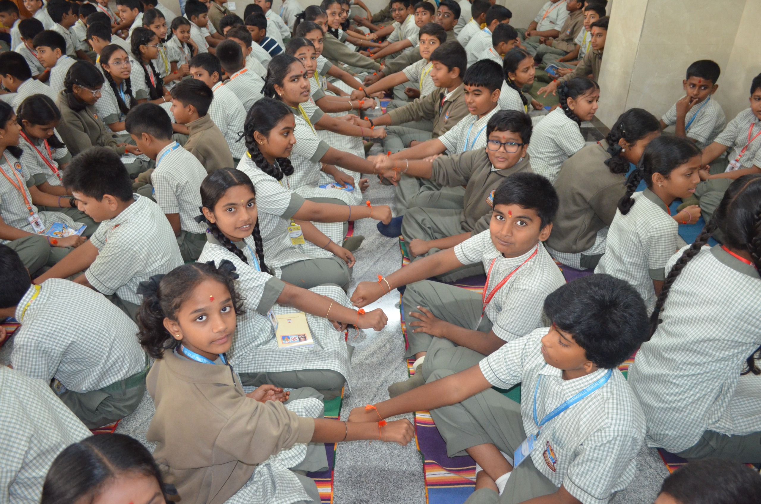 Rakshabandhan Celebrated at RVK - Somanahalli (6)