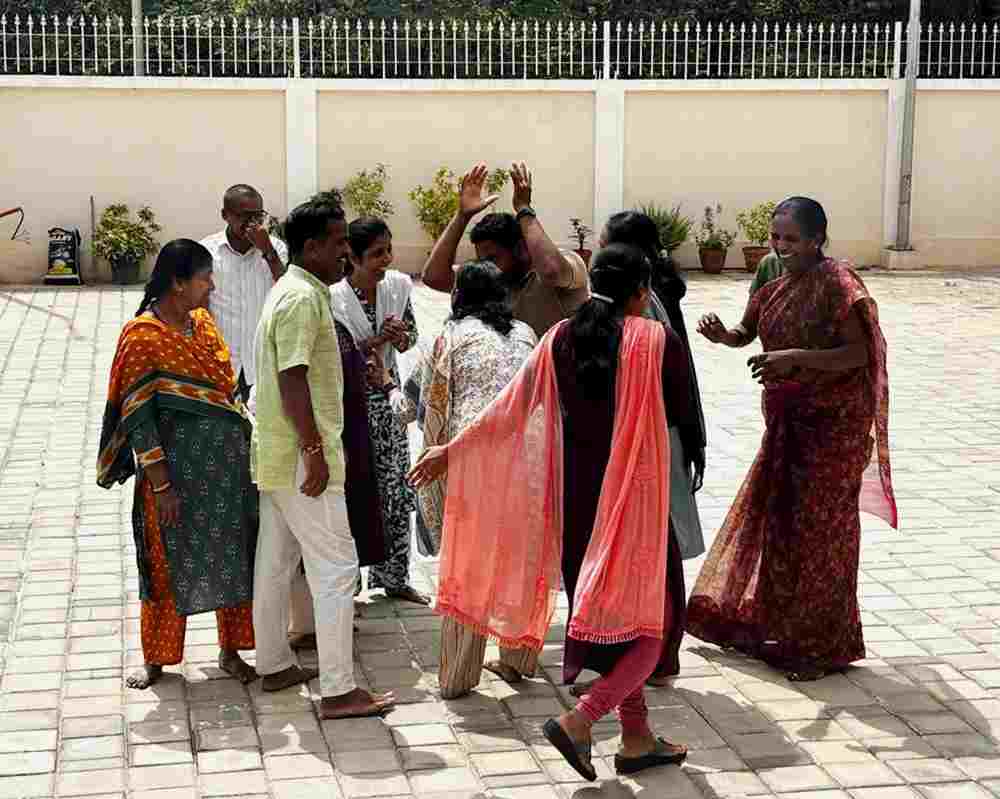 Teachers Development Program at RVK Somanahalli Features Recreational Activities Session 2-50kb