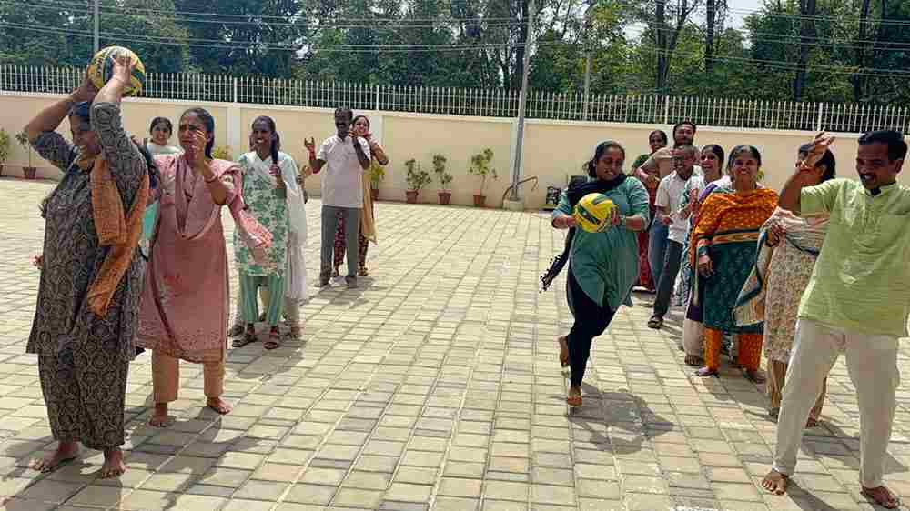 Teachers Development Program at RVK Somanahalli Features Recreational Activities Session 4-50kb