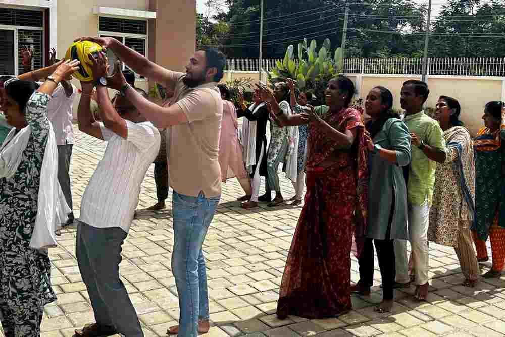 Teachers Development Program at RVK Somanahalli Features Recreational Activities Session 5-50kb