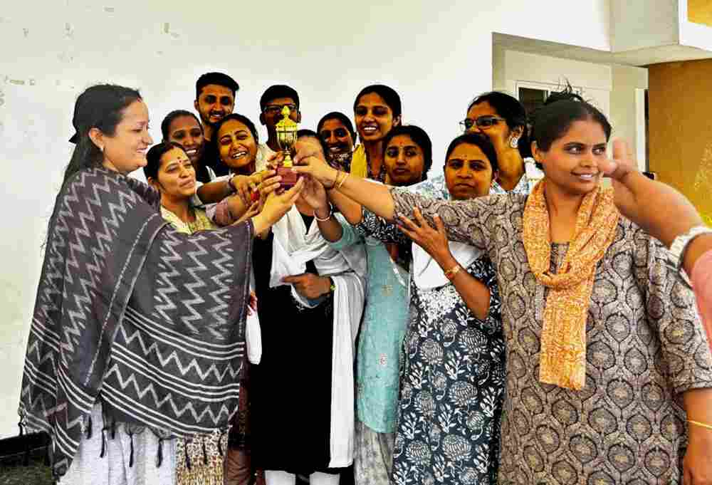 Teachers Development Program at RVK Somanahalli Features Recreational Activities Session 6-50kb