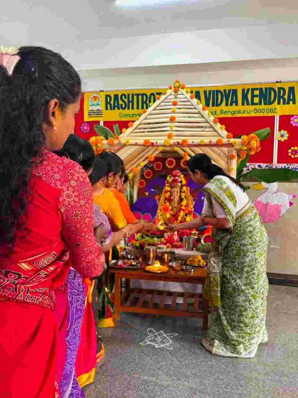 Three-Day Ganeshotsava Celebrated with Grandeur at RVK - Somanahalli 15-50kb