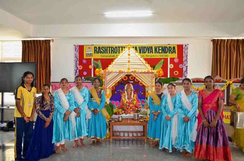 Three-Day Ganeshotsava Celebrated with Grandeur at RVK - Somanahalli 18-50kb