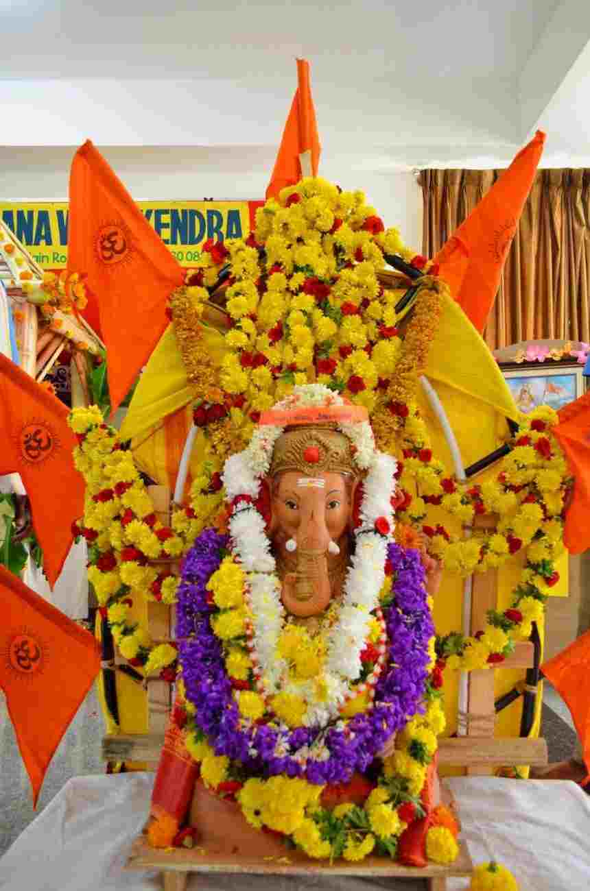Three-Day Ganeshotsava Celebrated with Grandeur at RVK - Somanahalli 2-50kb