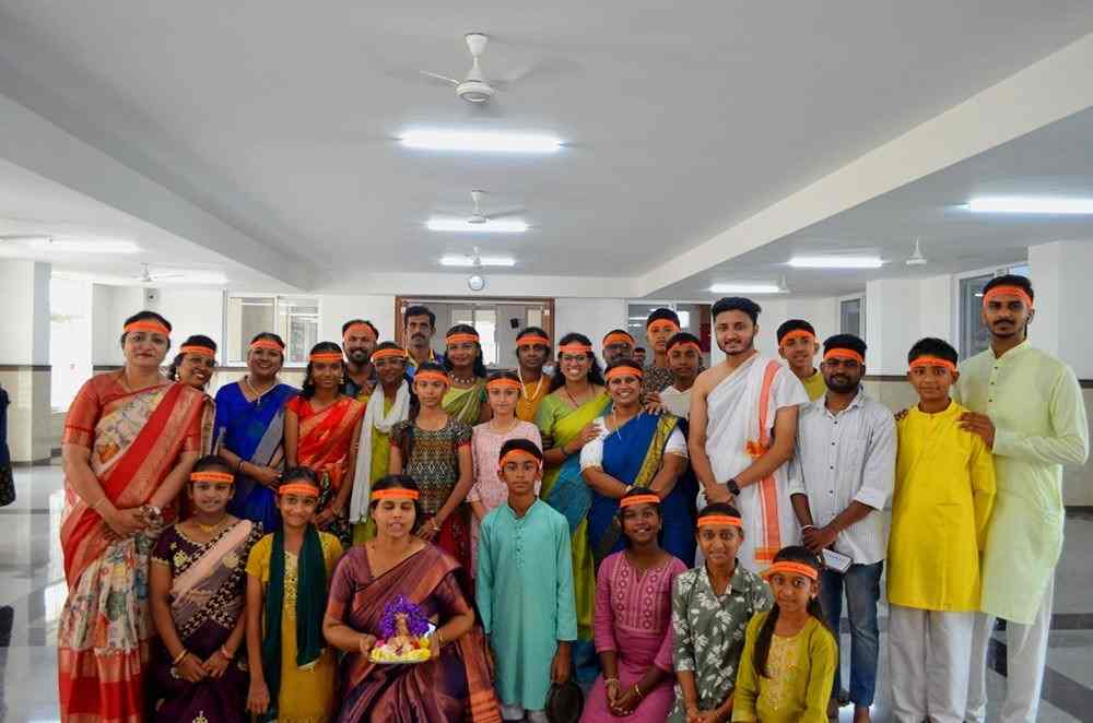 Three-Day Ganeshotsava Celebrated with Grandeur at RVK - Somanahalli 21-50kb