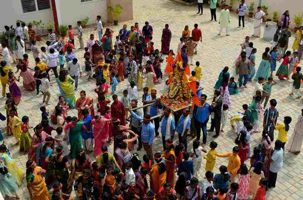 Three-Day Ganeshotsava Celebrated with Grandeur at RVK - Somanahalli 7-50kb