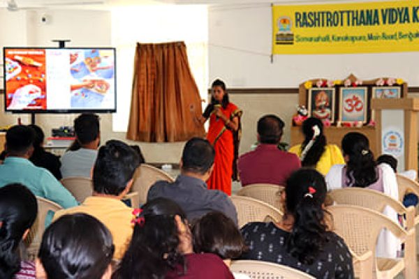 Parent Orientation Programme in RVK- Somanahalli